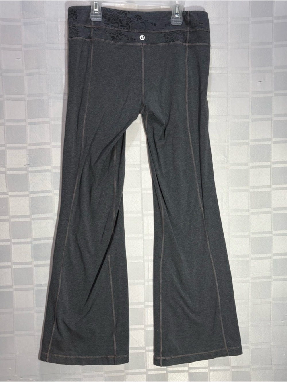 lululemon athletica Dark Gray Flare Leggings